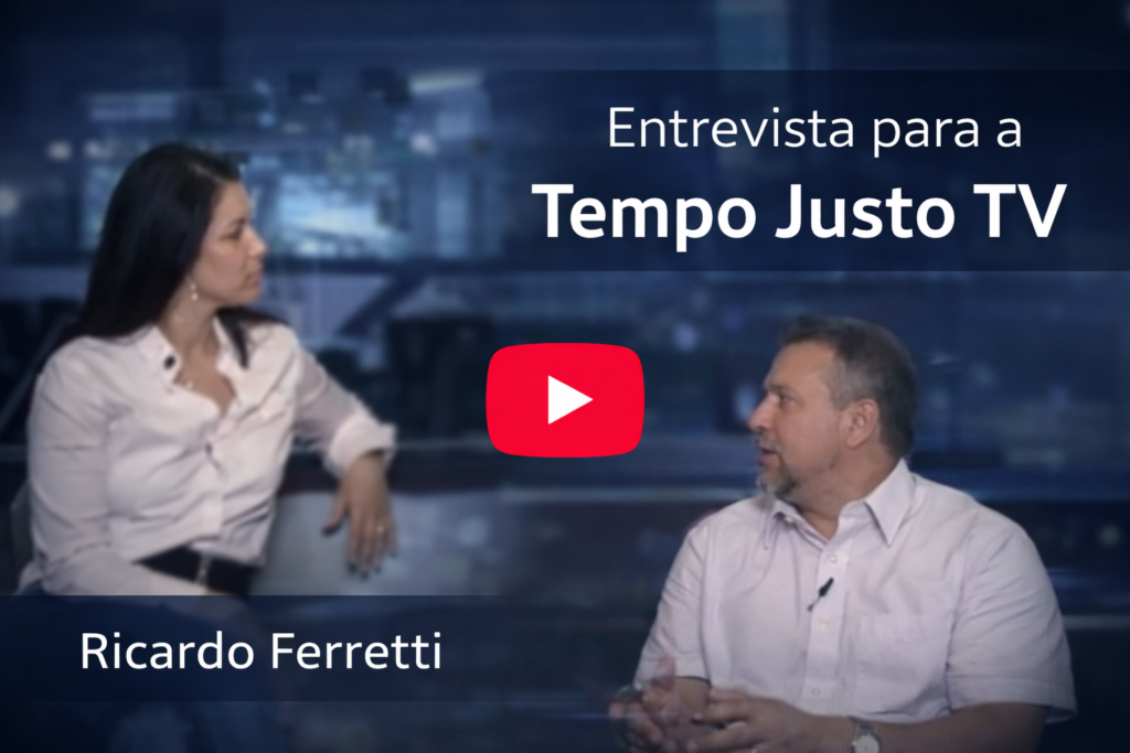 Capa da entrevista Tempo Justo TV (YouTube)