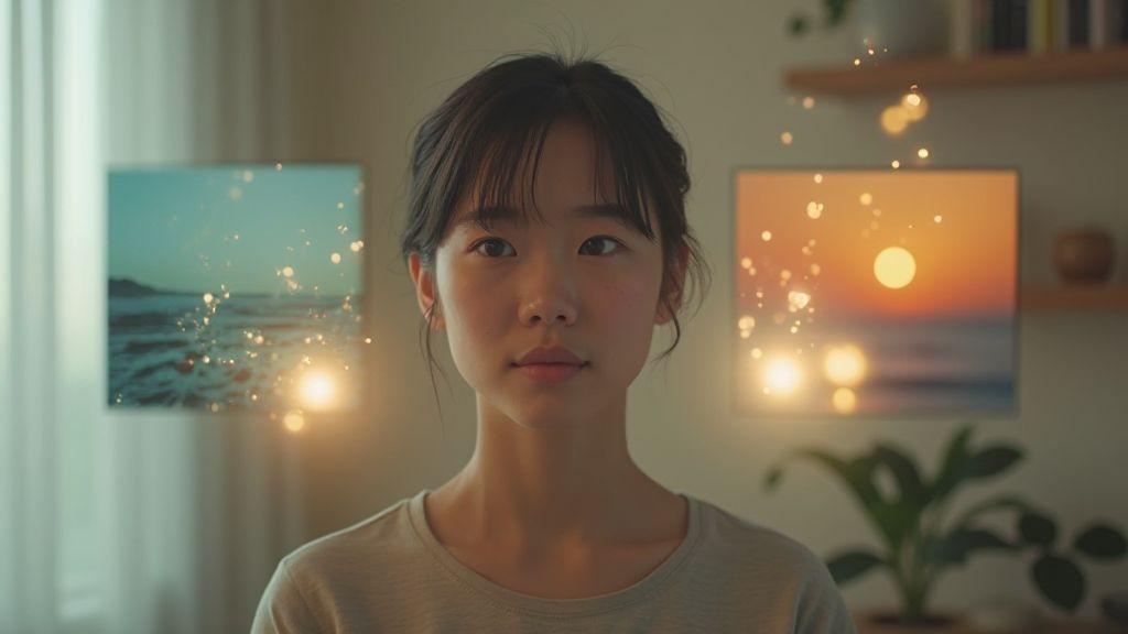 Identificar sinais intuitivos: imagens, palavras e sensações