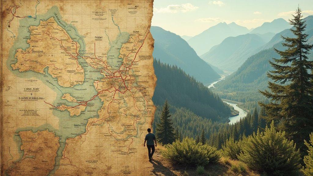 Mapa não é território: entender a diferença